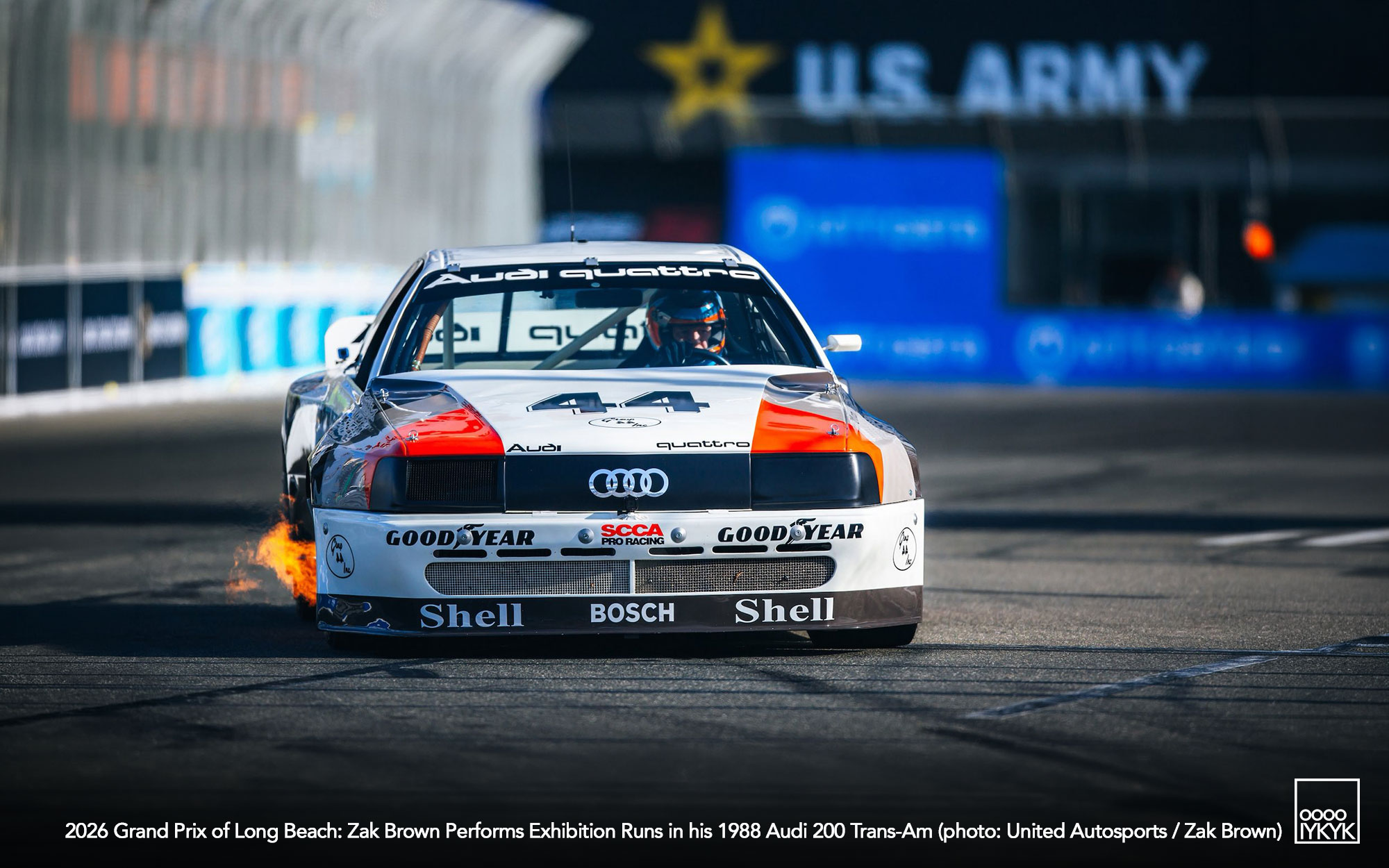McLaren F1 Team Boss Zak Brown Brings Audi 200 Trans-Am to Long