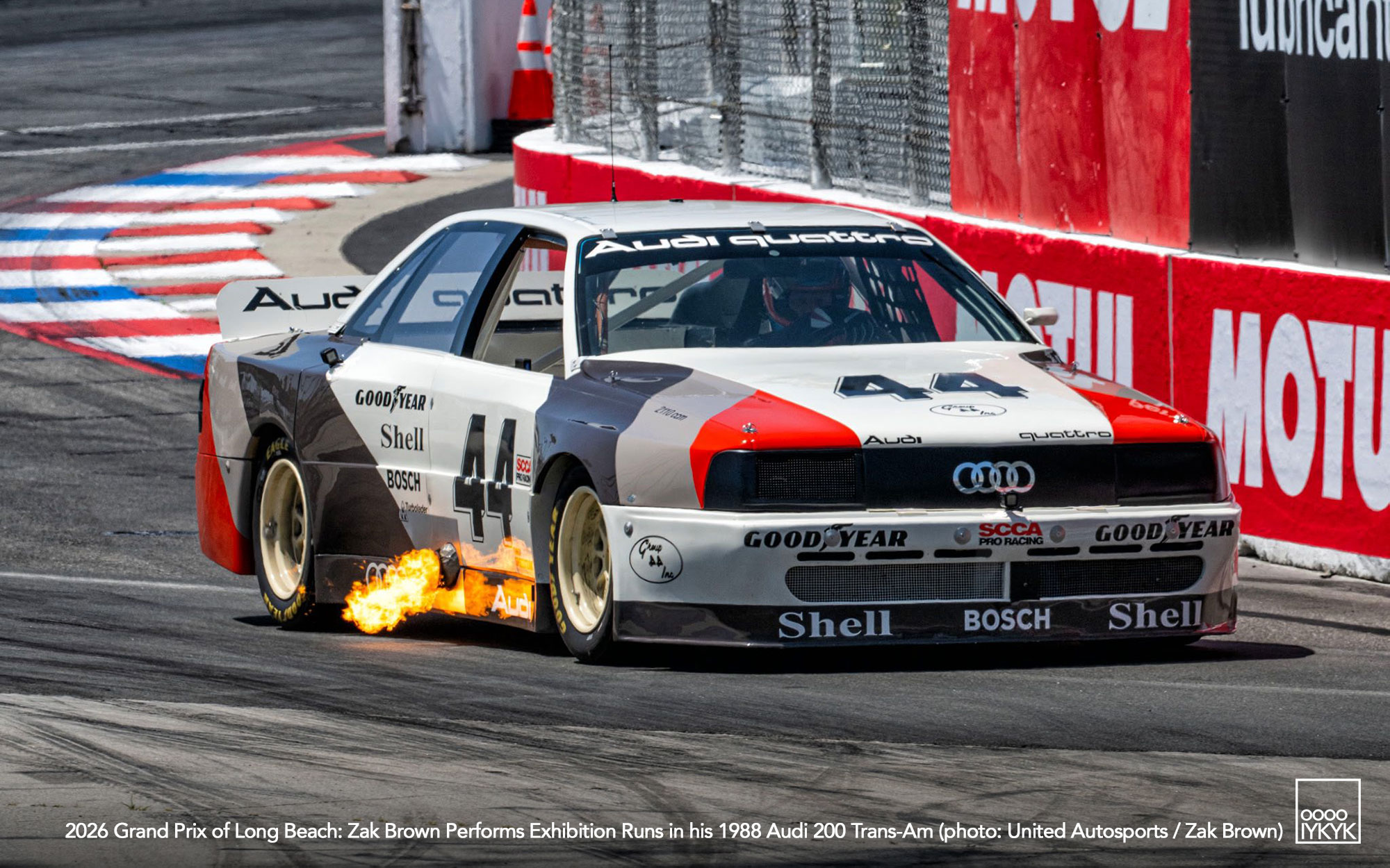 McLaren F1 Team Boss Zak Brown Brings Audi 200 Trans-Am to Long